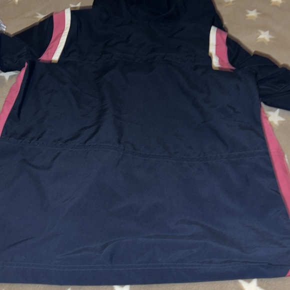 RBK Spring Windbreaker Women’s Hooded Waist Drawstring Sz. Large NWOT Navy Coat - Picture 11 of 14